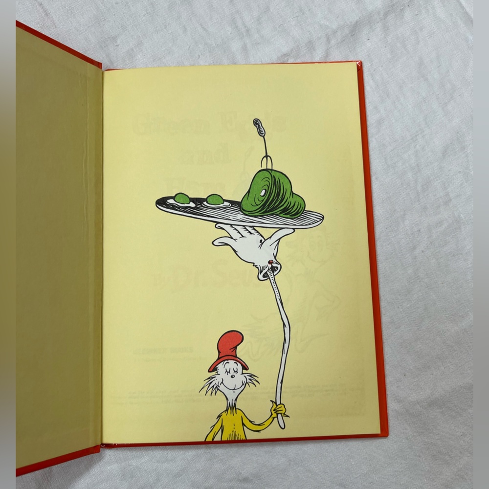 Dr Seuss Books 4 Cat In The Hat & Comes Back Green Eggs and Ham Wocket In Pocket - Picture 12 of 16